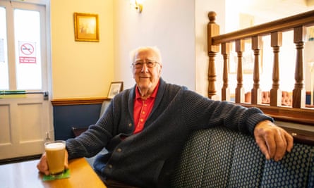 Pat Seaman en el Conservative Club en Downham Market.  