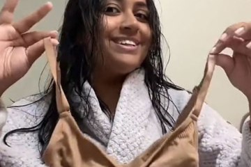 Tengo pechos grandes y me probé el sujetador Skims de Kim Kardashian.