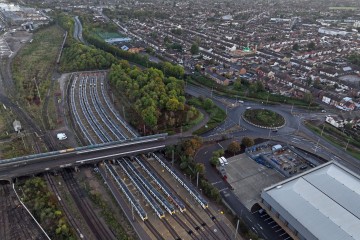 Los pasajeros del tren fueron advertidos de