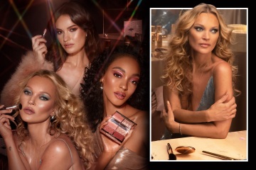 Kate Moss, Lily James y Jourdan Dunn sorprenden en el glamuroso anuncio de Charlotte Tilbury