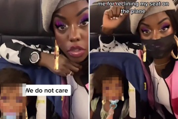 Soy mamá y siempre reclino el asiento de mi avión, no me importa si molesta a la gente.