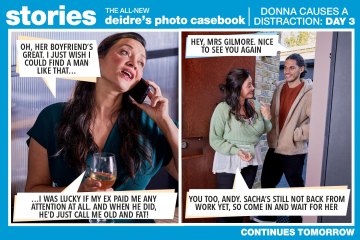 A Donna le gusta el nuevo novio de su hija, Andy.