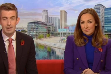 Fans de BBC Breakfast MUY distraídos con el atuendo de Sally Nugent. ¿Puedes ver por qué?