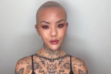 Estoy cubierto de tatuajes y la gente dice que parezco un libro para colorear, no me importa.