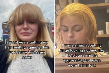 Pagué £ 120 por un nuevo peinado y no se parece en nada a lo que quería. 