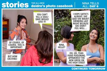 Nina hace todo lo posible para mantener en secreto el embarazo de sus amigas 