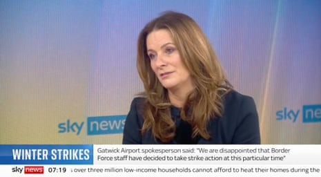 Gillian Keegan en Sky News esta mañana