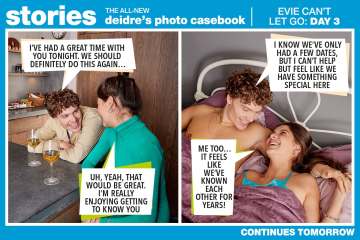 Harry disfruta su tiempo con Evie - ella no cree que sea bueno en la cama