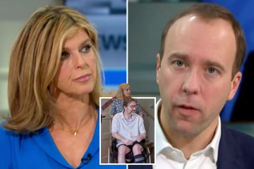 Kate Garraway emocional se enfrenta a Matt Hancock en medio de la batalla de su esposo Derek