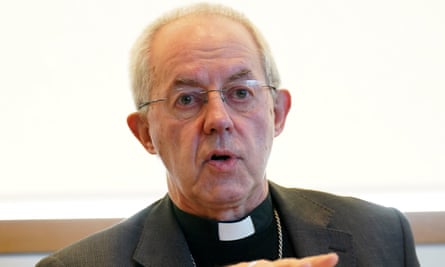 El arzobispo de Canterbury, Justin Welby