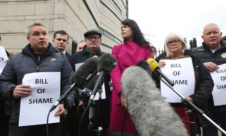 Los familiares y simpatizantes de Aidan McAnespie están expresando sus objeciones al proyecto de ley de problemas de Irlanda del Norte (herencia y reconciliación).