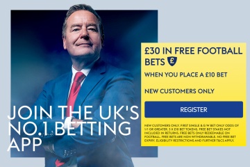Bonificación: obtenga £ 30 APUESTAS GRATIS cuando apueste £ 10 con Sky Bet -18+ Se aplican términos y condiciones