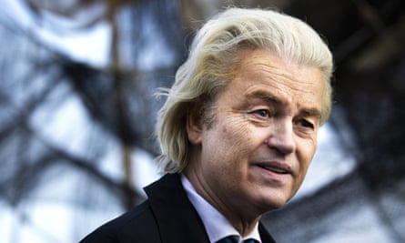 Político holandés Geert Wilders.