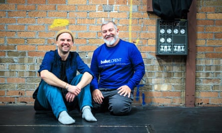 Gavin Coward y Geoff Hopson del ballet LORENT