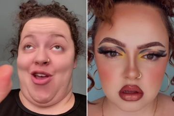 Soy tan bueno maquillando, soy un bagre completo, la gente siempre se asombra