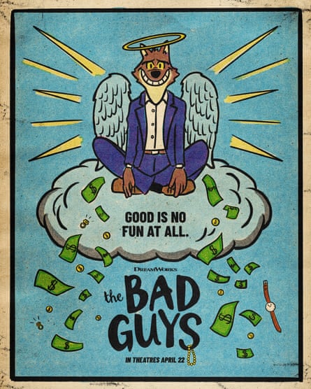 Cartel de Sarah Sumeray para The Bad Guys