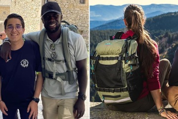 La ex estrella del Arsenal Sagna establece un negocio de venta de MOCHILAS después de dejar el fútbol