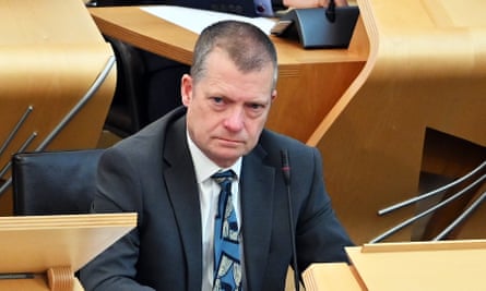 Graham Simpson, portavoz de transporte conservador escocés.