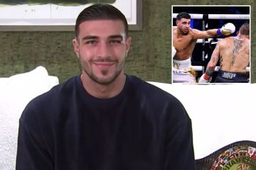 El sonriente Tommy Fury se NIEGA a responder la pregunta de Susanna Reid sobre la victoria de Jake Paul
