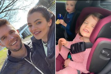 La esposa de Gaz Beadle responde después de avergonzarse de su asiento de automóvil