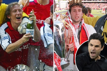 Temía morir en una sesión de bebida con Parlor, ahora apoyo al equipo de Arteta.