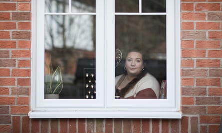 Isobel Goatcher en casa.