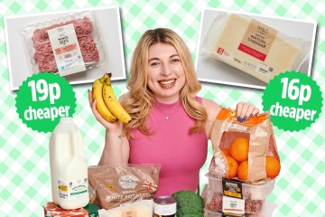 Compré semanalmente en M&S y encontré 14 artículos más baratos o iguales que Aldi & Lidl
