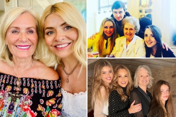 Celebridades posan con mamás en el Día de la Madre desde Holly Willoughby hasta Carol Vorderman 