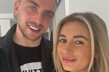 Dani Dyer y Jarrod Bowen celebran hito antes de sus gemelos