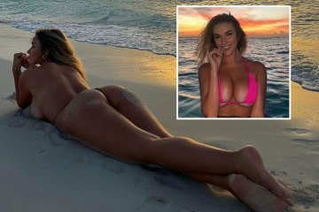 Simmons, la estrella de voleibol más sexy del mundo, se desnuda en la playa y vuelve locos a los fanáticos