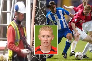 El niño del Man Utd, Roche, jugó contra el Deportivo en 2003 y ahora trabaja como albañil