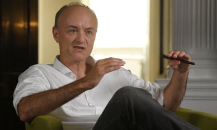 Exasesor especial de Boris Johnson, Dominic Cummings.