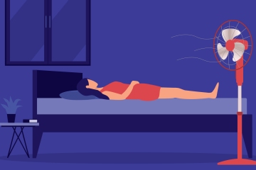 Hora exacta para encender y apagar el ventilador por la noche para mantenerse fresco y ahorrar dinero