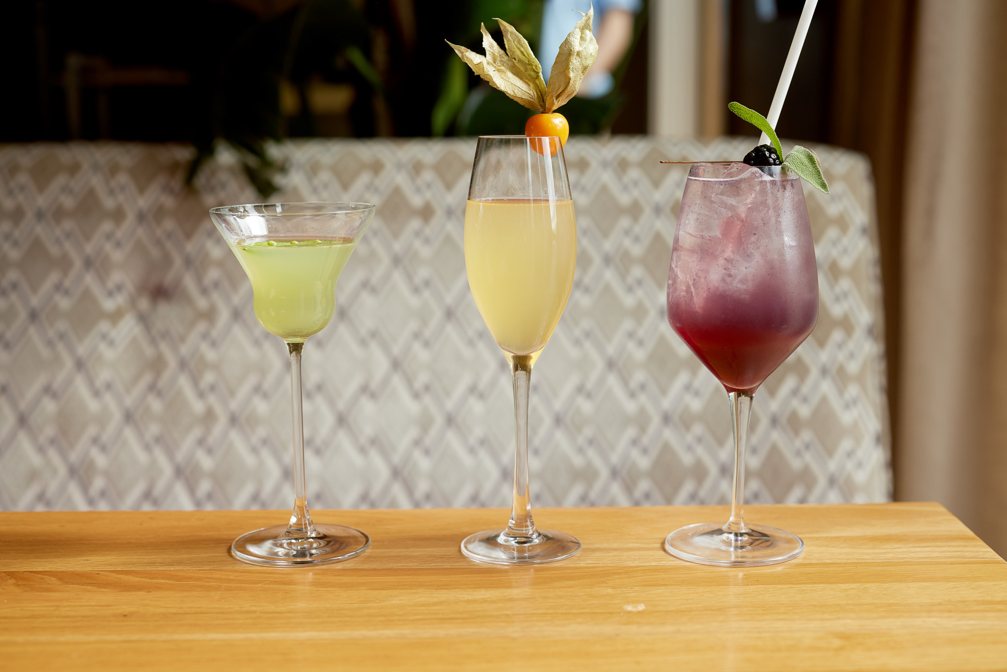 También asegúrese de probar los cócteles.