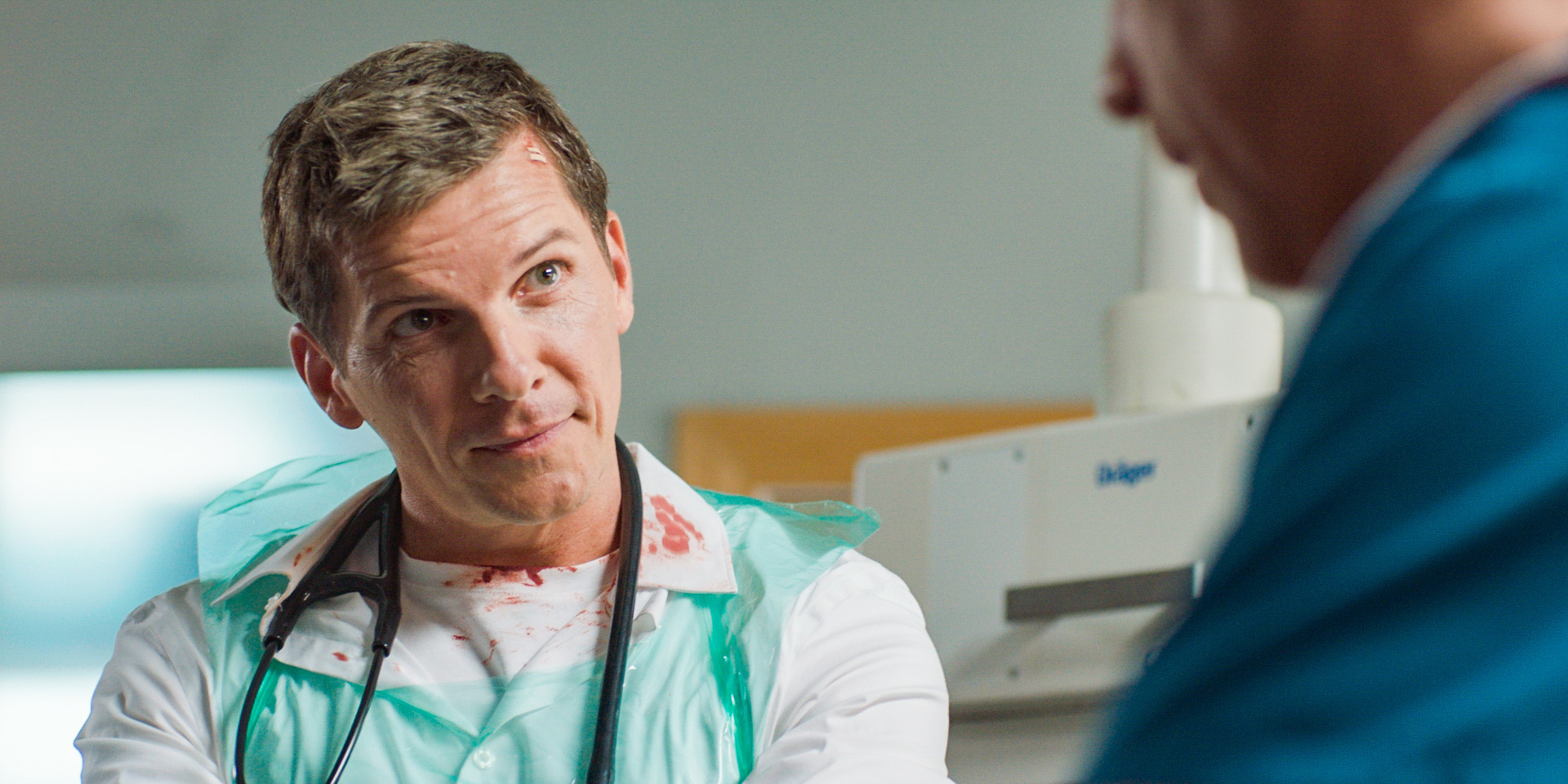 Recientemente protagonizó Casualty