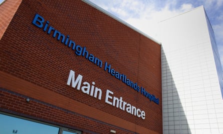 Se encontró que el Birmingham Heartlands Hospital era inadecuado.