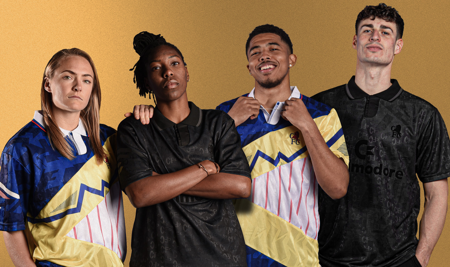 Las últimas equipaciones retro que forman parte de la línea Chelsea.